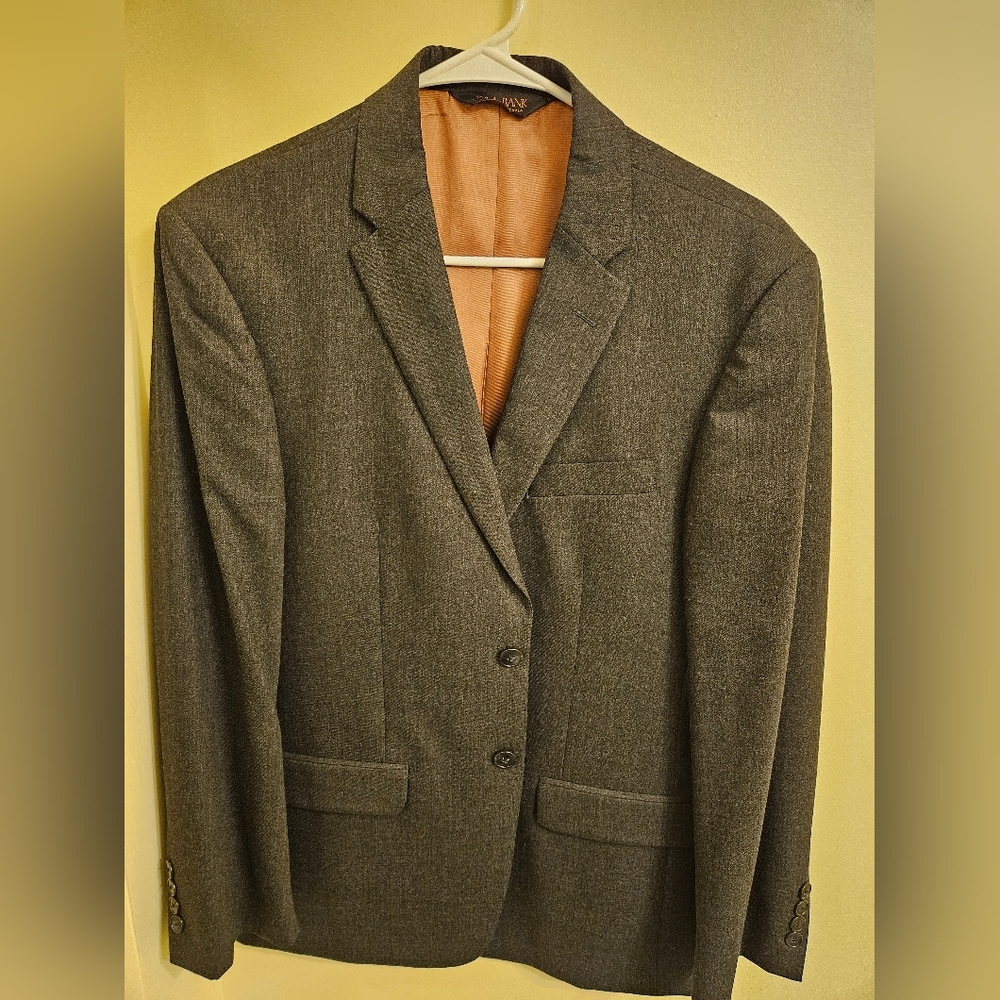 Joseph A Bank grey sports coat size 38s